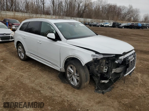 2021 Audi Q7 Premium z VIN WA1AXAF70MD023877, wystawiony jako Copart lot #49084005 z przebiegiem 28 431 mil mil oraz Nie do naprawy • Non repairable. Historia ofert i sprzedaży dostępna na DreamBid. Obrazek 4.