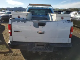 2007 Ford F-150 XL with VIN 1FTRF12237KC68629, listed as a Copart auction lot 87322514 with 167,487 mi miles and Salvage Title. Bid and sale history available at carsss.com. Image 6.