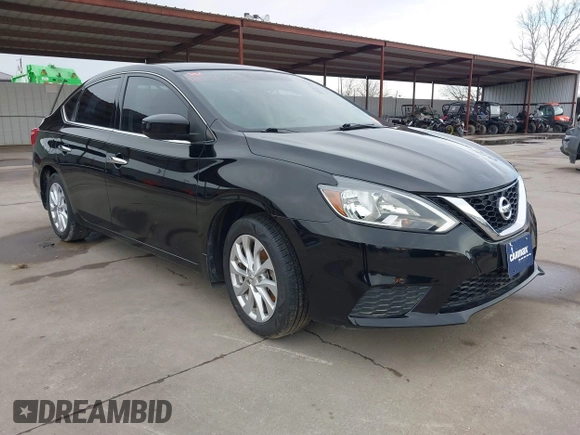 2019 Nissan Sentra SV with VIN 3N1AB7APXKY239344, listed as a IAAI auction lot 41680484 with 58,386 mi miles and . Bid and sale history available at DreamBid. Image 1.