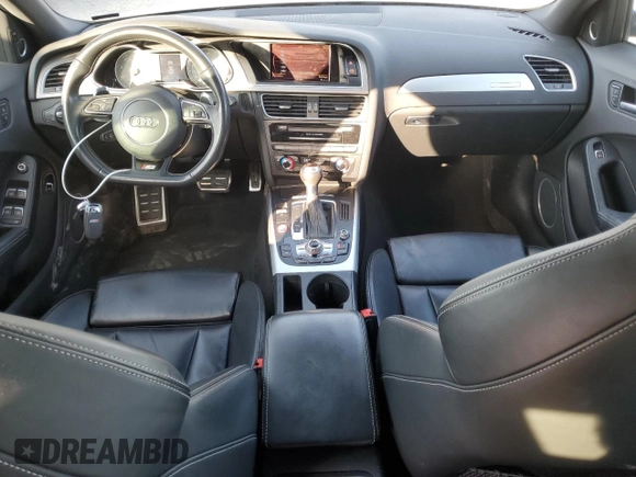 2015 Audi S4 Prestige with VIN WAUKGAFL2FA015322, listed as a Copart auction lot 43950865 with 100,354 mi miles and Salvage Title. Bid and sale history available at carsss.com. Image 8.
