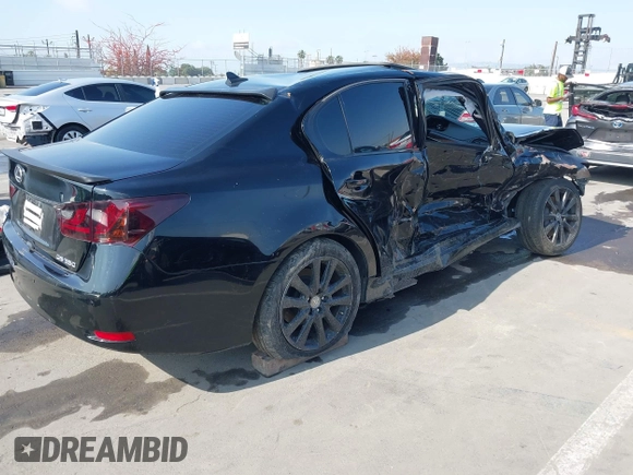 2013 Lexus GS 350 with VIN JTHBE1BL6D5028190, listed as a IAAI auction lot 42152833 with Not Provided miles. Bid and sale history available at carsss.com. Image 4.