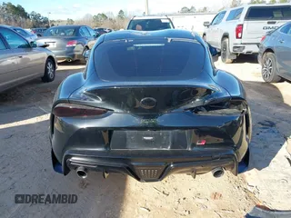 2021 Toyota GR Supra 2.0 with VIN WZ1DB2C09MW043680, listed as a IAAI auction lot 41732849 with 36,821 mi miles. Bid and sale history available at carsss.com. Image 16.