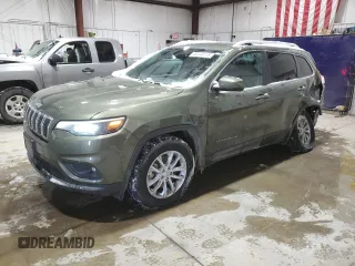 2021 Jeep Cherokee 80th Anniversary with VIN 1C4PJMMX1MD240618, listed as a Copart auction lot 45034115 with 76,937 mi miles and Salvage title. Bid and sale history available at DreamBid. Image 1.
