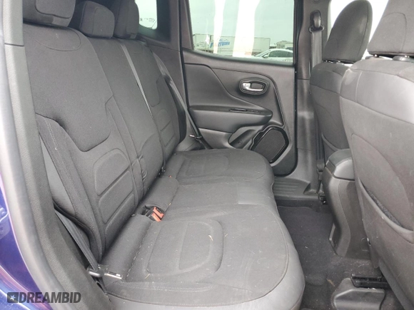 2017 Jeep Renegade Latitude with VIN ZACCJABB1HPF93694, listed as a Copart auction lot 45500835 with 76,563 mi miles and Salvage Title. Bid and sale history available at carsss.com. Image 11.