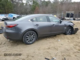 2021 Mazda 6 Sport with VIN JM1GL1UM1M1608795, listed as a Copart auction lot 85858734 with 98,198 mi miles and Salvage Title. Bid and sale history available at carsss.com. Image 3.