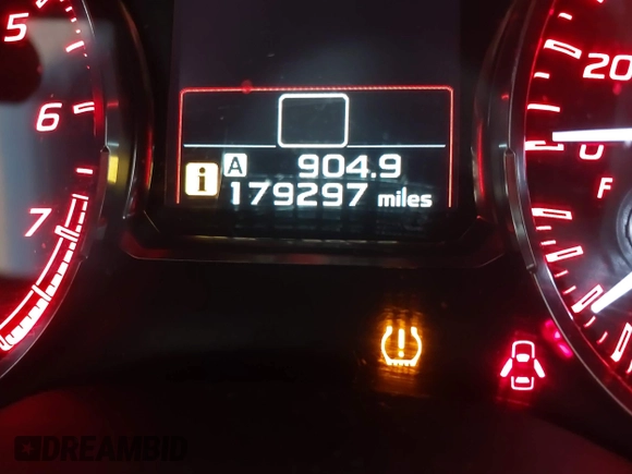 2016 Subaru WRX Premium z VIN JF1VA1E66G9801095, wystawiony jako IAAI lot #41190023 z przebiegiem 179 297 mil mil oraz . Historia ofert i sprzedaży dostępna na DreamBid. Obrazek 16.