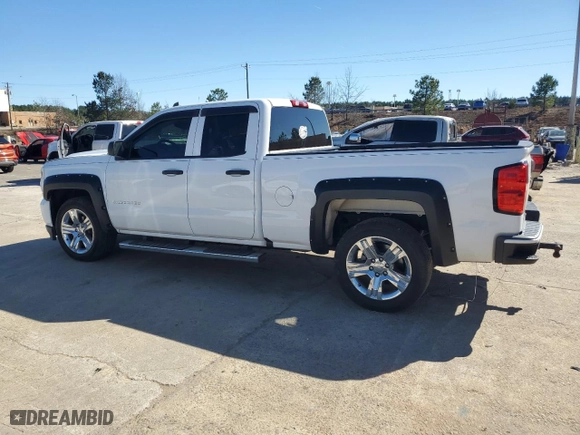 2018 Chevrolet Silverado 1500 Custom with VIN 1GCRCPECXJZ342210, listed as a Copart auction lot 47036095 with 86,084 mi miles and Salvage Title. Bid and sale history available at carsss.com. Image 2.