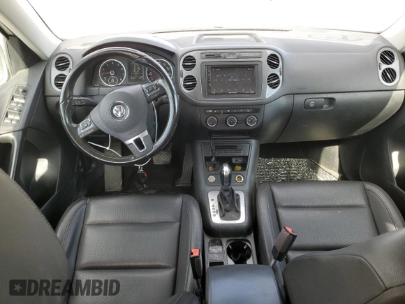 2017 Volkswagen Tiguan S with VIN WVGAV7AX1HK026998, listed as a Copart auction lot 74959504 with 93,696 mi miles and Salvage Title. Bid and sale history available at DreamBid. Image 8.
