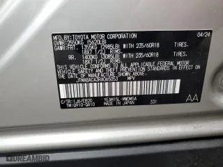 2024 Toyota bZ4X XLE with VIN JTMABACA3RA065053, listed as a Copart auction lot 72720414 with 4,406 mi miles and Salvage Title. Bid and sale history available at carsss.com. Image 12.