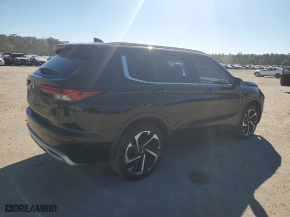 2023 Mitsubishi Outlander SEL with VIN JA4J3VA80PZ038888, listed as a Copart auction lot 81268074 with 44,327 mi miles and Salvage Title. Bid and sale history available at carsss.com. Image 3.