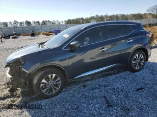 2017 Nissan Murano SL z VIN 5N1AZ2MGXHN127247, wystawiony jako Copart lot #48670835 z przebiegiem 116 668 mil mil oraz Szkoda całkowita • Salvage title. Historia ofert i sprzedaży dostępna na DreamBid. Obrazek 1.