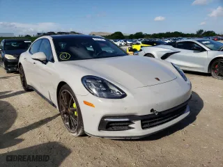 2018 Porsche Panamera 4S with VIN WP0AB2A73JL135379, listed as a Copart auction lot 49019382 with 25,443 mi miles. Bid and sale history available at carsss.com. Image 1.