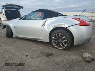 2012 Nissan 370Z Touring with VIN JN1AZ4FH7CM370893, listed as a Copart auction lot 81118834 with 0 mi miles and Salvage Title. Bid and sale history available at carsss.com. Image 2.