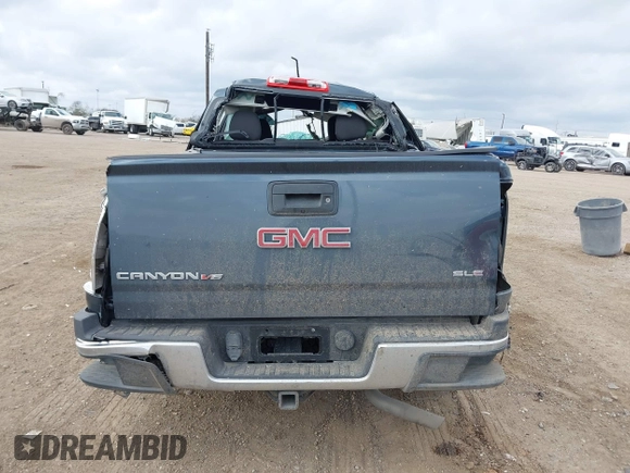 2019 GMC Canyon 2WD SLE with VIN 1GTG5CEN5K1209642, listed as a IAAI auction lot 41493593 with 57,697 mi miles. Bid and sale history available at carsss.com. Image 16.