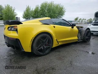 2016 Chevrolet Corvette Z06 3LZ z VIN 1G1YU2D63G5604830, wystawiony jako Copart lot #58211705 z przebiegiem 41 990 mil mil oraz Szkoda całkowita • Salvage title. Historia ofert i sprzedaży dostępna na DreamBid. Obrazek 3.