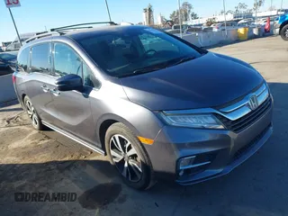 2018 Honda Odyssey Elite with VIN 5FNRL6H91JB052289, listed as a IAAI auction lot 41336068 with 94,685 mi miles and . Bid and sale history available at DreamBid. Image 1.