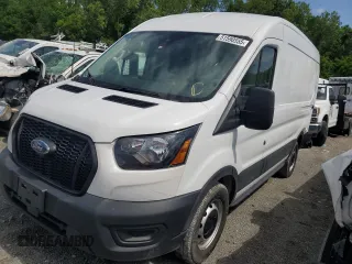 2022 Ford Transit Cargo z VIN 1FTYE1C83NKA48423, wystawiony jako Copart lot #51590555 z przebiegiem 148 933 mil mil oraz Szkoda całkowita • Salvage title. Historia ofert i sprzedaży dostępna na DreamBid. Obrazek 1.