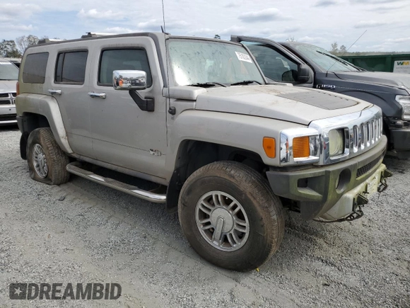 2008 Hummer H3 SUV Alpha with VIN 5GTEN13LX88131610, listed as a Copart auction lot 75103244 with 0 mi miles and Non Repairable. Bid and sale history available at carsss.com. Image 4.