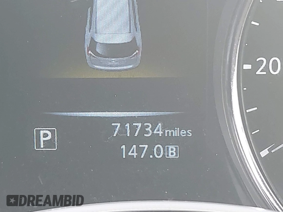 2016 Nissan Rogue SL with VIN 5N1AT2MT2GC734493, listed as a IAAI auction lot 41883309 with 71,734 mi miles. Bid and sale history available at carsss.com. Image 16.
