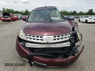 2007 Nissan Murano SE z VIN JN8AZ08W77W635604, wystawiony jako Copart lot #52454844 z przebiegiem 89 842 mil mil oraz Szkoda całkowita • Salvage title. Historia ofert i sprzedaży dostępna na DreamBid. Obrazek 5.