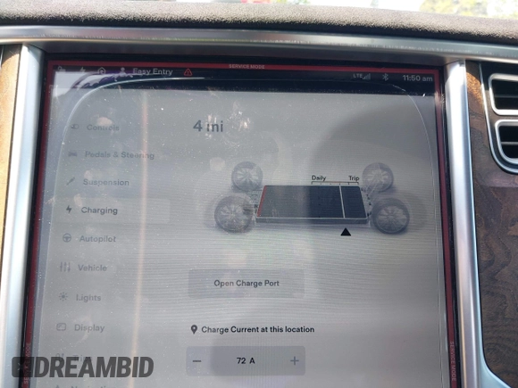 2016 Tesla Model S 90D with VIN 5YJSA1E48GF161604, listed as a IAAI auction lot 39977345 with 32,789 mi miles and . Bid and sale history available at DreamBid. Image 17.