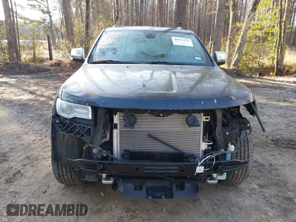2015 Jeep Grand Cherokee Overland with VIN 1C4RJECGXFC957530, listed as a IAAI auction lot 41633522 with 168,258 mi miles and . Bid and sale history available at DreamBid. Image 12.