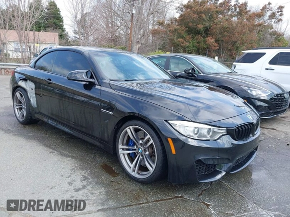 2016 BMW M4 with VIN WBS3U9C50GP969434, listed as a IAAI auction lot 41849452 with 82,322 mi miles. Bid and sale history available at carsss.com. Image 1.