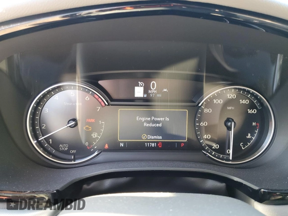 2023 Cadillac XT5 FWD Premium Luxury with VIN 1GYKNCR44PZ159038, listed as a Copart auction lot 50614465 with 11,781 mi miles and Salvage Title. Bid and sale history available at carsss.com. Image 9.