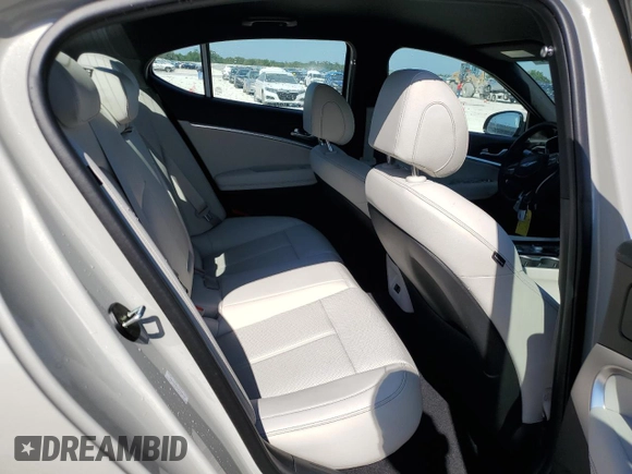 2025 Genesis G70 2.5T with VIN KMTG34SC2SU150418, listed as a Copart auction lot 50716355 with 11,115 mi miles and Clean title. Bid and sale history available at DreamBid. Image 10.