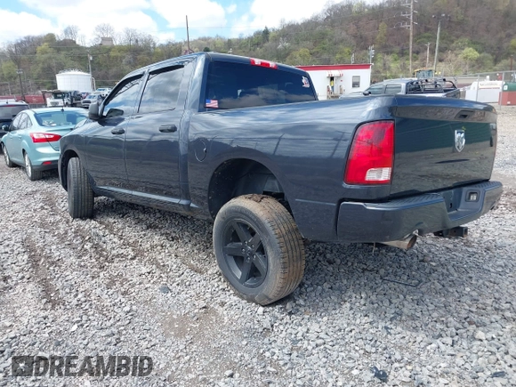2013 Ram 1500 Express with VIN 1C6RR7KT2DS649037, listed as a IAAI auction lot 41961025 with 108,462 mi miles and . Bid and sale history available at DreamBid. Image 3.
