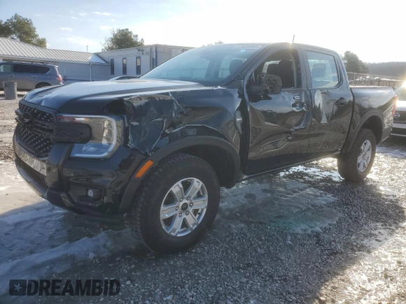 2024 Ford Ranger XL with VIN 1FTER4PH0RLE34753, listed as a Copart auction lot 87625365 with 1,213 mi miles and Salvage title. Bid and sale history available at DreamBid. Image 1.