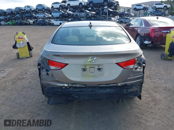 2013 Hyundai Elantra GLS with VIN 5NPDH4AE8DH329985, listed as a IAAI auction lot 42685574 with 55,906 mi miles and . Bid and sale history available at DreamBid. Image 17.
