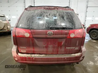 2009 Toyota Sienna XLE with VIN 5TDBK22C39S023000, listed as a Copart auction lot 88504705 with 197,811 mi miles and Salvage Title. Bid and sale history available at DreamBid. Image 6.