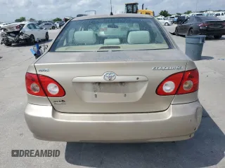 2006 Toyota Corolla CE with VIN 1NXBR32E06Z746664, listed as a Copart auction lot 53706325 with Not Provided miles and Salvage Title. Bid and sale history available at DreamBid. Image 6.