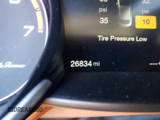 2018 Alfa Romeo Giulia with VIN ZARFAEDN7J7592845, listed as a Copart auction lot 66648432 with 26,834 mi miles. Bid and sale history available at carsss.com. Image 8.