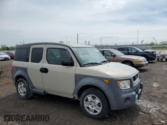 2005 Honda Element LX with VIN 5J6YH18375L002697, listed as a Copart auction lot 54710625 with 183,572 mi miles and Clean Title. Bid and sale history available at DreamBid. Image 4.