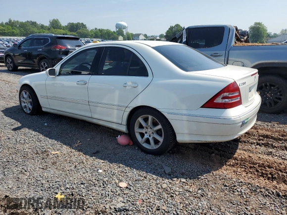 2007 Mercedes-Benz C 280 Luxury z VIN WDBRF92H67F923814, wystawiony jako Copart lot #60515625 z przebiegiem 87 502 mil mil oraz Szkoda całkowita • Salvage title. Historia ofert i sprzedaży dostępna na DreamBid. Obrazek 2.