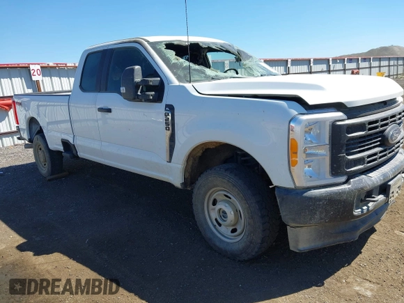 2023 Ford F-250 XL with VIN 1FT7X2BA4PEC32190, listed as a IAAI auction lot 42391494 with Not provided miles and . Bid and sale history available at DreamBid. Image 1.