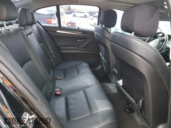 2011 BMW 5 Series 528i with VIN WBAFR1C53BC736751, listed as a Copart auction lot 54862565 with 154,809 mi miles and Clean Title. Bid and sale history available at carsss.com. Image 10.