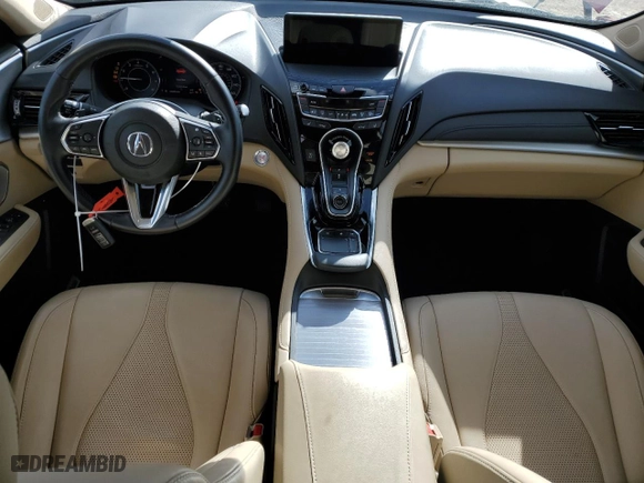 2019 Acura RDX w/Technology Pkg with VIN 5J8TC1H55KL003800, listed as a Copart auction lot 41853495 with 38,850 mi miles and Salvage Title. Bid and sale history available at carsss.com. Image 8.