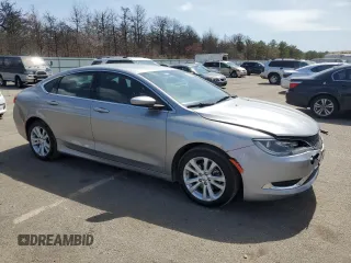 2015 Chrysler 200 Limited with VIN 1C3CCCAB7FN654760, listed as a Copart auction lot 52393095 with 180,187 mi miles and Salvage Title. Bid and sale history available at carsss.com. Image 4.