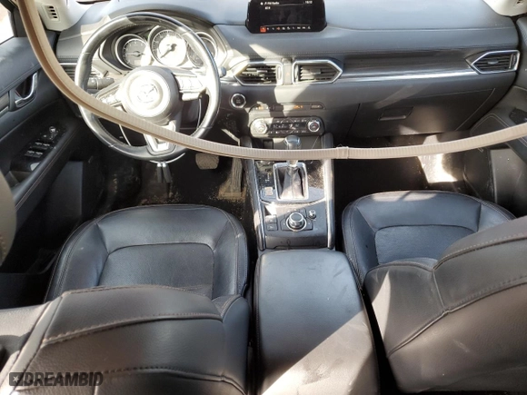 2018 Mazda CX-5 Grand Touring with VIN JM3KFBDM3J0375051, listed as a Copart auction lot 45989125 with 77,147 mi miles and Salvage Title. Bid and sale history available at carsss.com. Image 8.