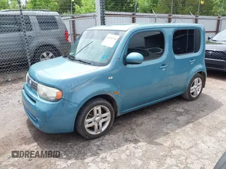 2011 Nissan Cube SL with VIN JN8AZ2KR8BT214693, listed as a IAAI auction lot 42138510 with 218,225 mi miles and . Bid and sale history available at DreamBid. Image 2.