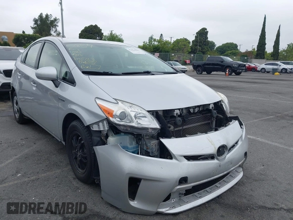 2015 Toyota Prius Four with VIN JTDKN3DU5F1931380, listed as a IAAI auction lot 42420445 with 128,596 mi miles and . Bid and sale history available at DreamBid. Image 1.