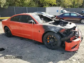 2023 Dodge Charger SRT Hellcat Widebody Jailbreak with VIN 2C3CDXL93PH503195, listed as a Copart auction lot 75917294 with Not Provided miles and Salvage Title. Bid and sale history available at carsss.com. Image 4.