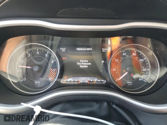 2014 Jeep Cherokee Limited с VIN 1C4PJMDS7EW278672, выставлен на аукционе Copart как лот 65269265 с пробегом 102 091 миль миль и Чистый • Clean title. История ставок и продаж доступна на DreamBid. Изображение 9.
