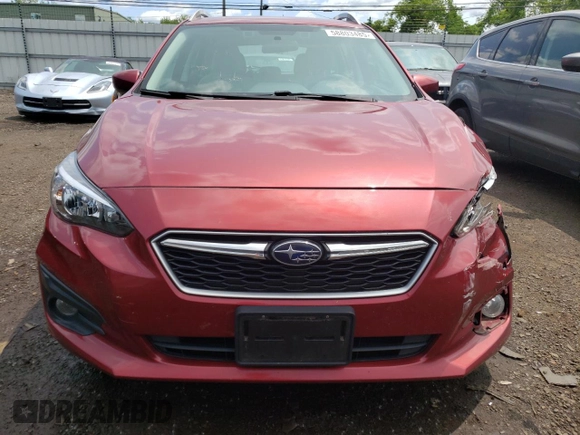 2018 Subaru Impreza Premium with VIN 4S3GTAD65J3722705, listed as a Copart auction lot 58803485 with 116,047 mi miles and Salvage title. Bid and sale history available at DreamBid. Image 5.