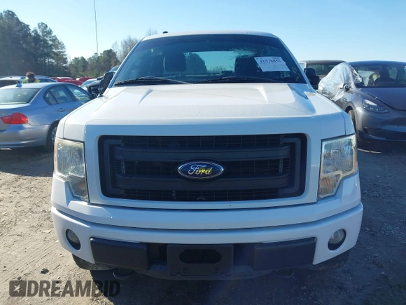 2014 Ford F-150 XL with VIN 1FTFX1EF1EFB73703, listed as a IAAI auction lot 41576855 with 122,721 mi miles. Bid and sale history available at carsss.com. Image 12.