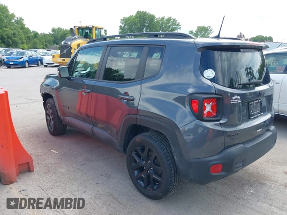 2023 Jeep Renegade Altitude with VIN ZACNJDE14PPP10533, listed as a IAAI auction lot 42503786 with 7,718 mi miles and . Bid and sale history available at DreamBid. Image 3.
