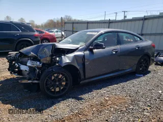 2021 BMW 2 Series M235i xDrive with VIN WBA13AL09M7G65294, listed as a Copart auction lot 53286575 with 44,540 mi miles and Salvage Title. Bid and sale history available at carsss.com. Image 1.